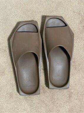 Jordan Brown Foam Slide Sandals